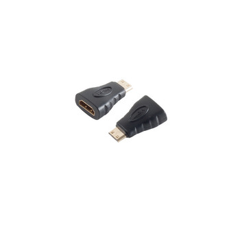Adapter HDMI-A-Kupplung/HDMI-C-Stecker vergoldet