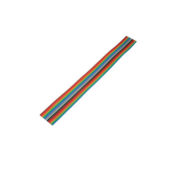 Flachkabel farbig Raster 1,27mm 16 pin 10m